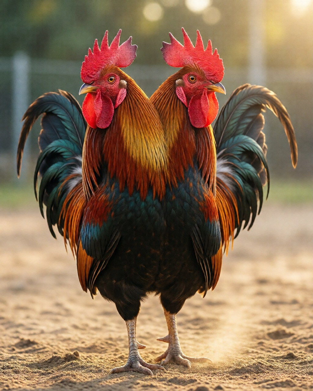 Gamefowl scene — คู่มือไก่ชน