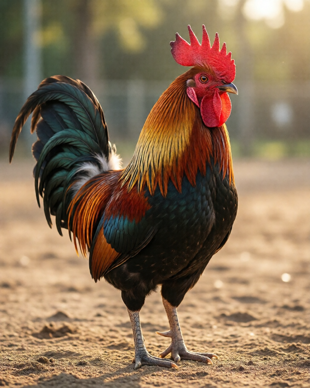 Gamefowl scene — แฟนไก่ชน