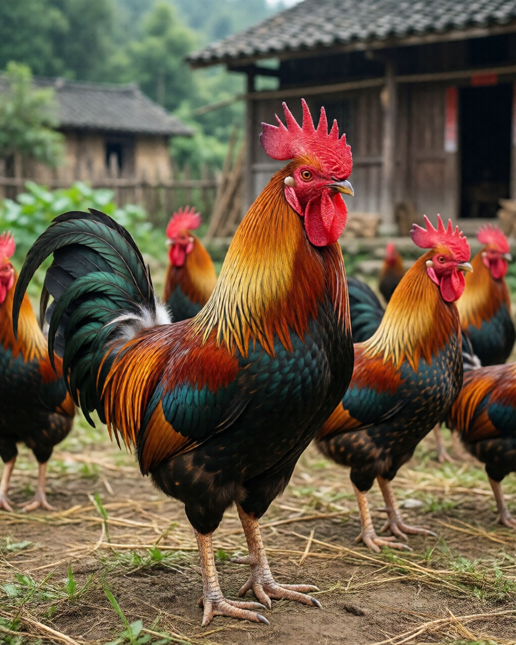 Gamefowl scene — คู่มือไก่ชน