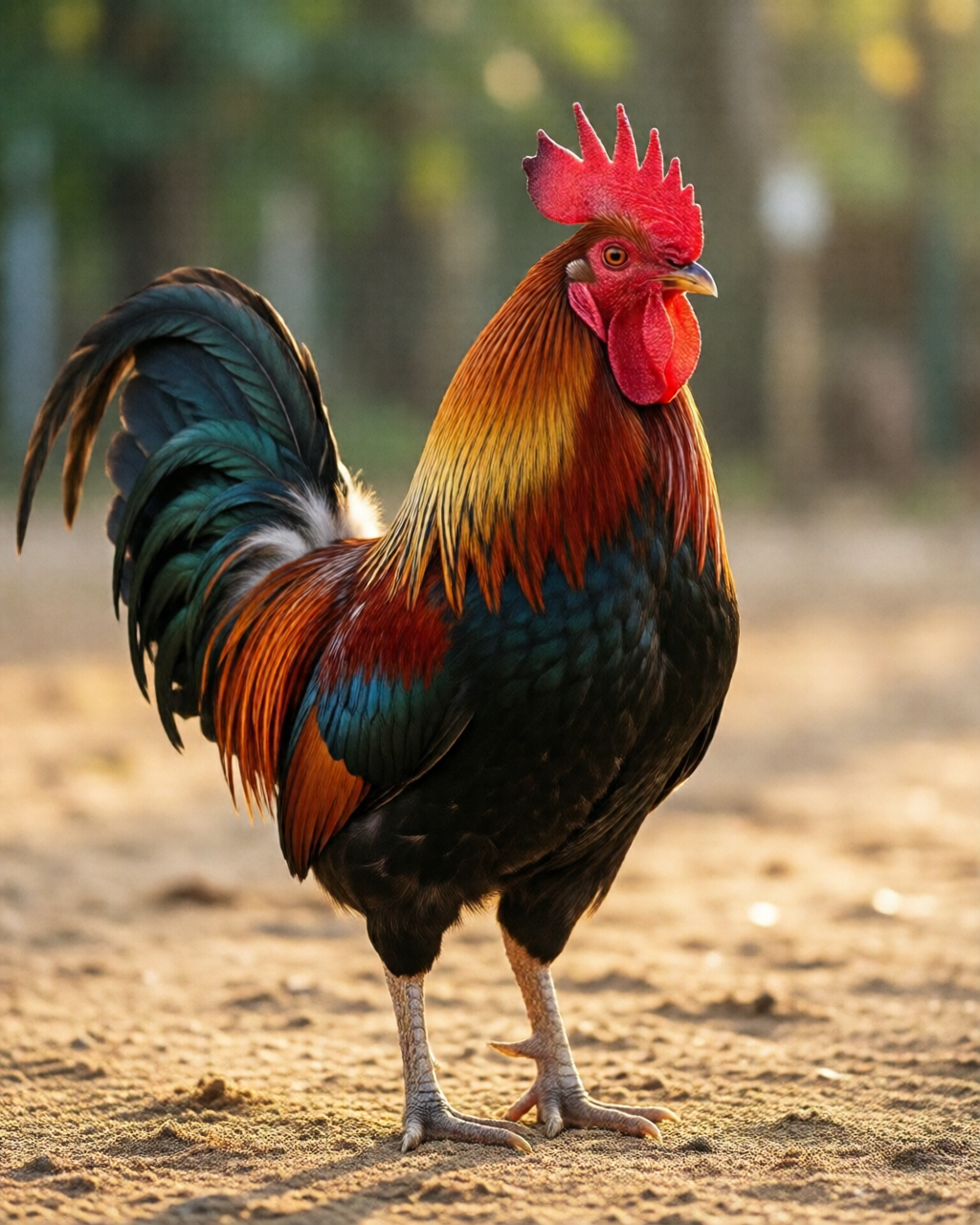 Gamefowl scene — แฟนไก่ชน