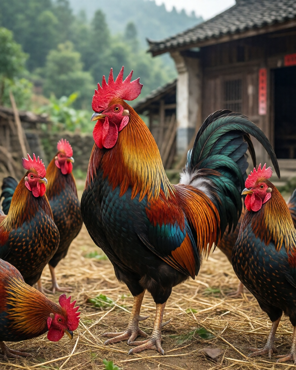 Gamefowl scene — แฟนไก่ชน