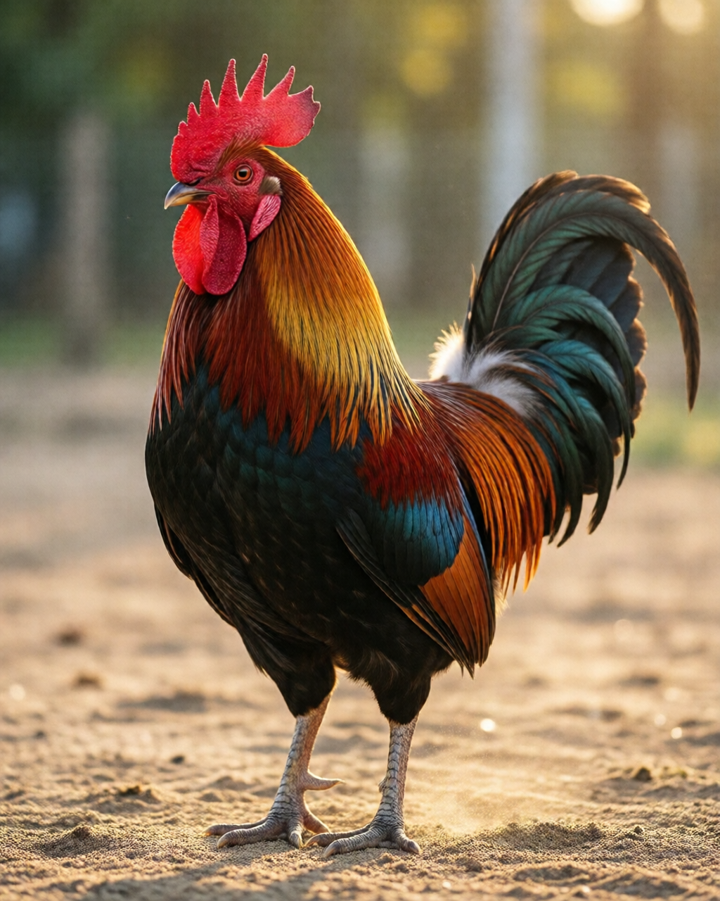 Gamefowl scene — แฟนไก่ชน