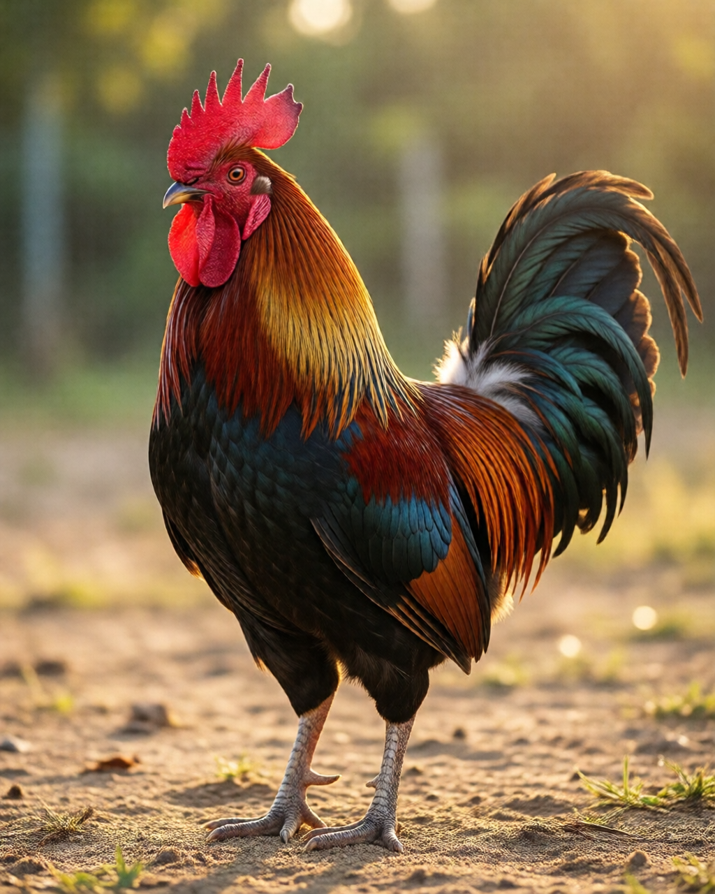 Gamefowl scene — สนามไก่ชน
