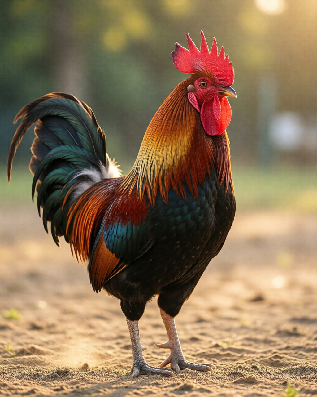 Gamefowl scene — คู่มือไก่ชน