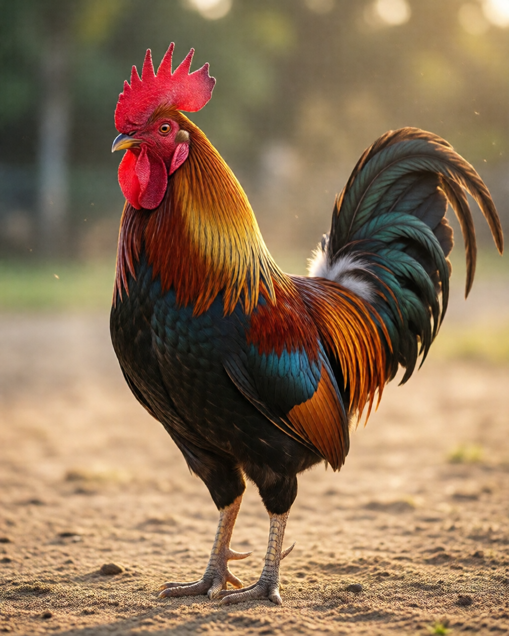 Gamefowl scene — Trường Đá Gà