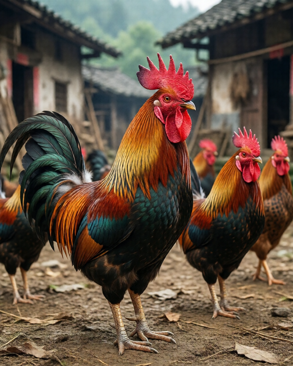 Gamefowl scene — Hướng Dẫn Đá Gà