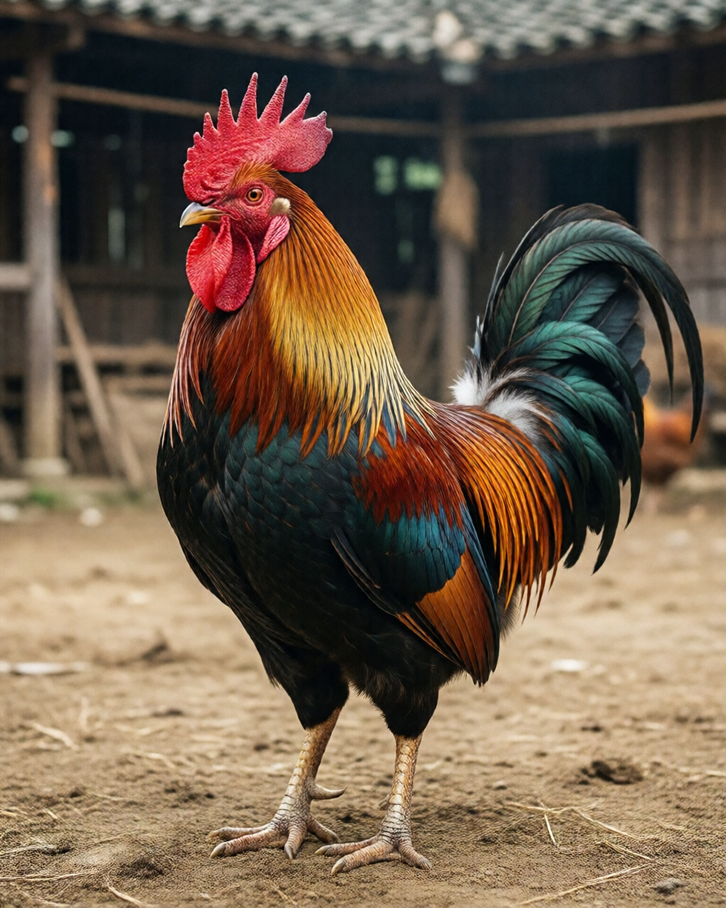 Gamefowl scene — Trường Đá Gà