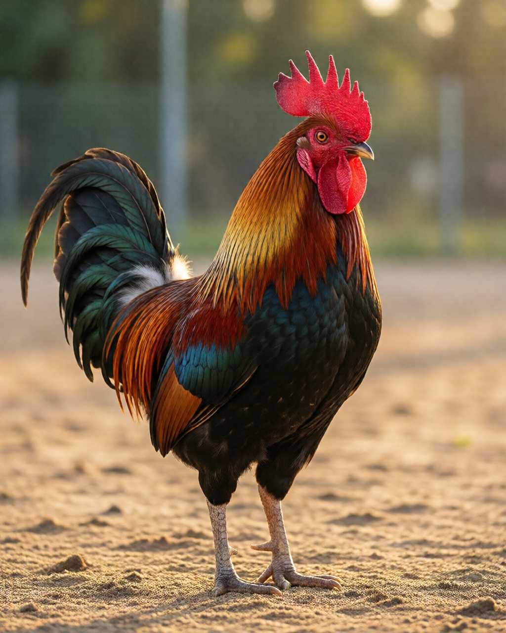 Gamefowl scene — Trường Đá Gà