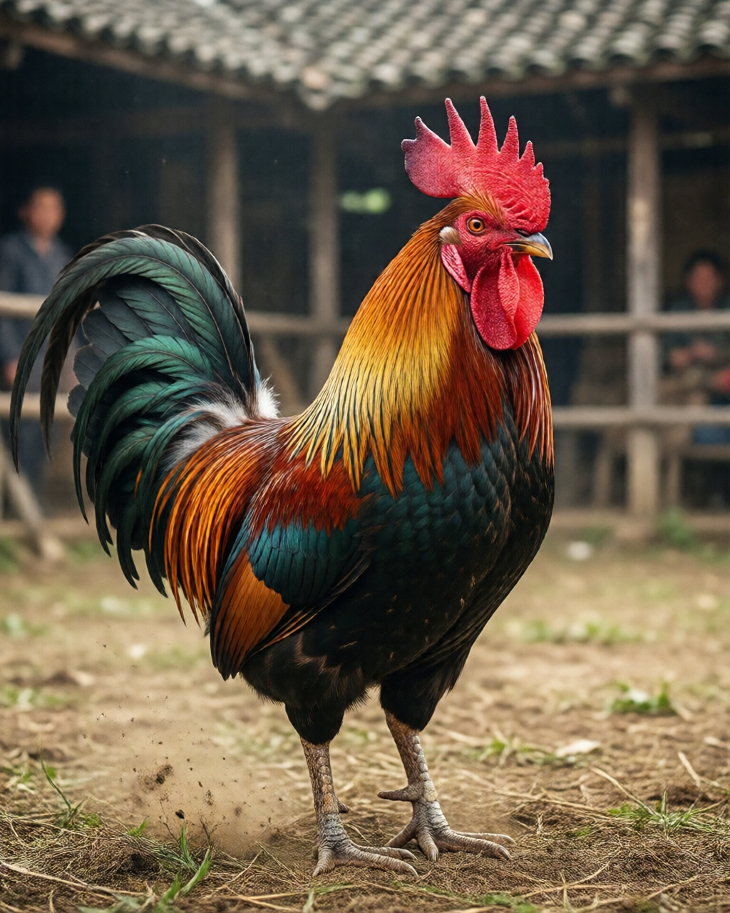 Gamefowl scene — Hướng Dẫn Đá Gà