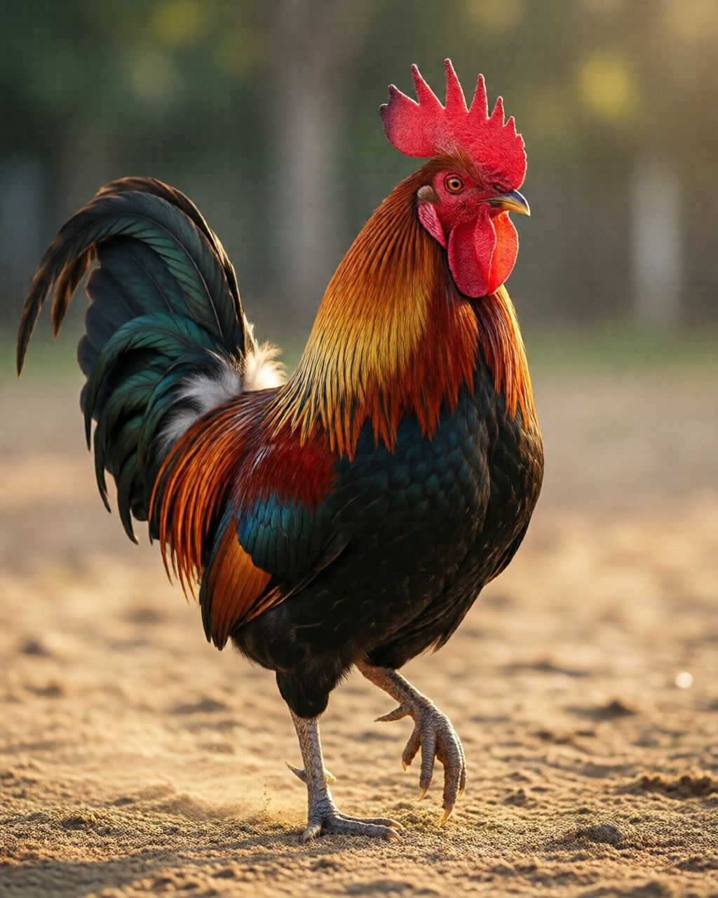 Gamefowl scene — Người Hâm Mộ Đá Gà