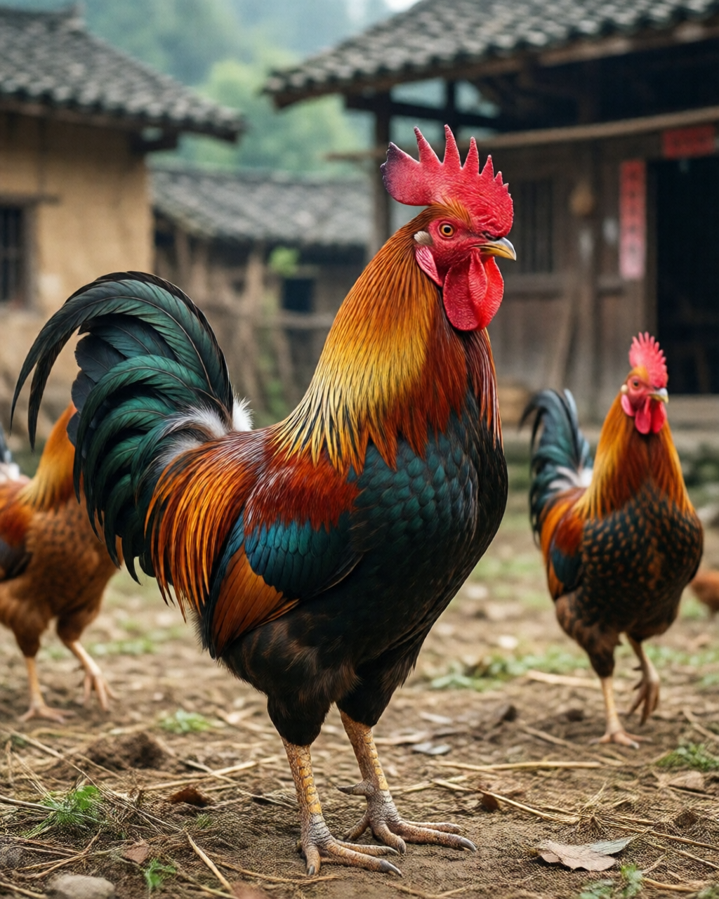 Gamefowl scene — Người Hâm Mộ Đá Gà