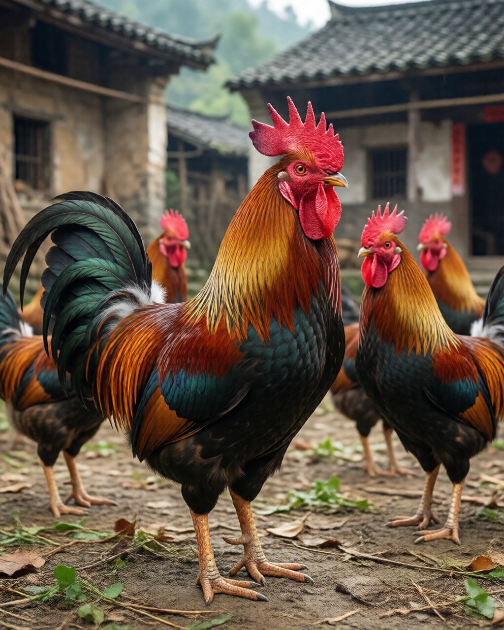 Gamefowl scene — Hướng Dẫn Đá Gà