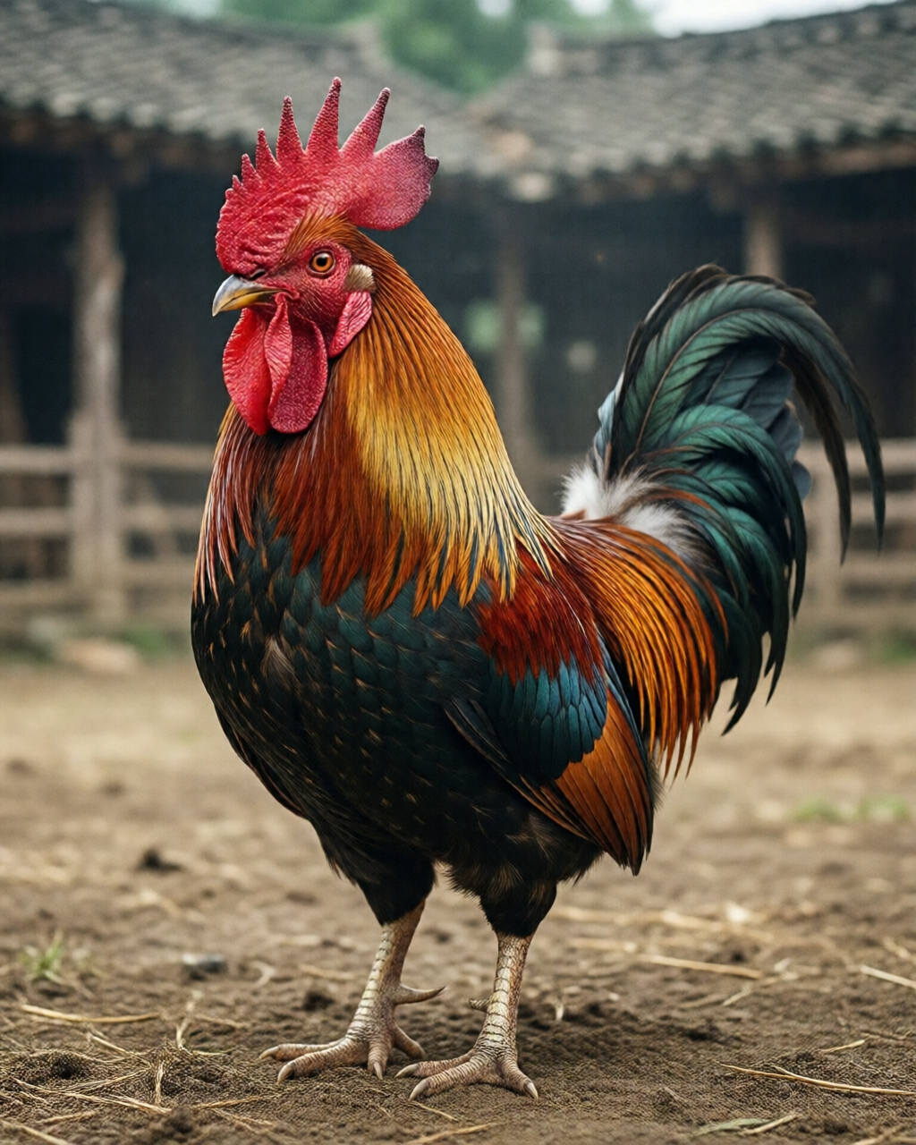 Gamefowl scene — Hướng Dẫn Đá Gà