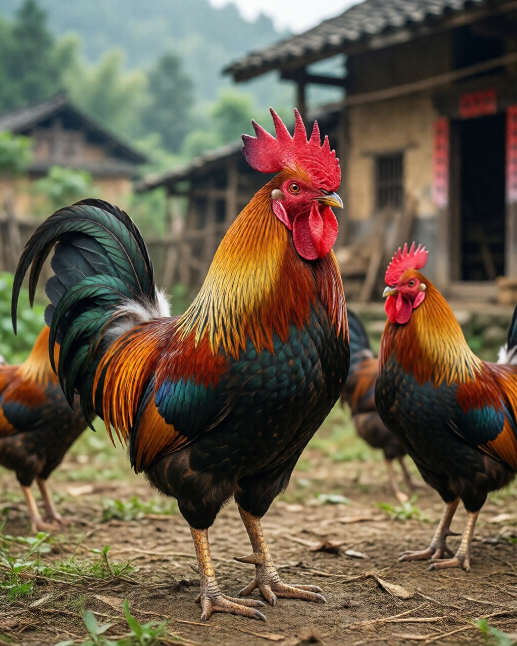 Gamefowl scene — Hướng Dẫn Đá Gà