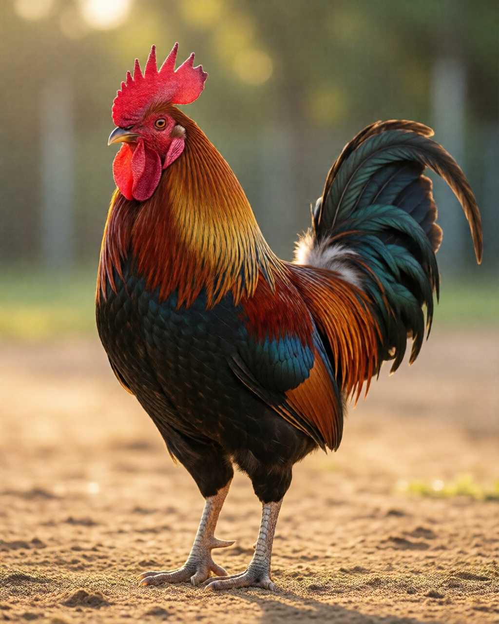 Gamefowl scene — Người Hâm Mộ Đá Gà