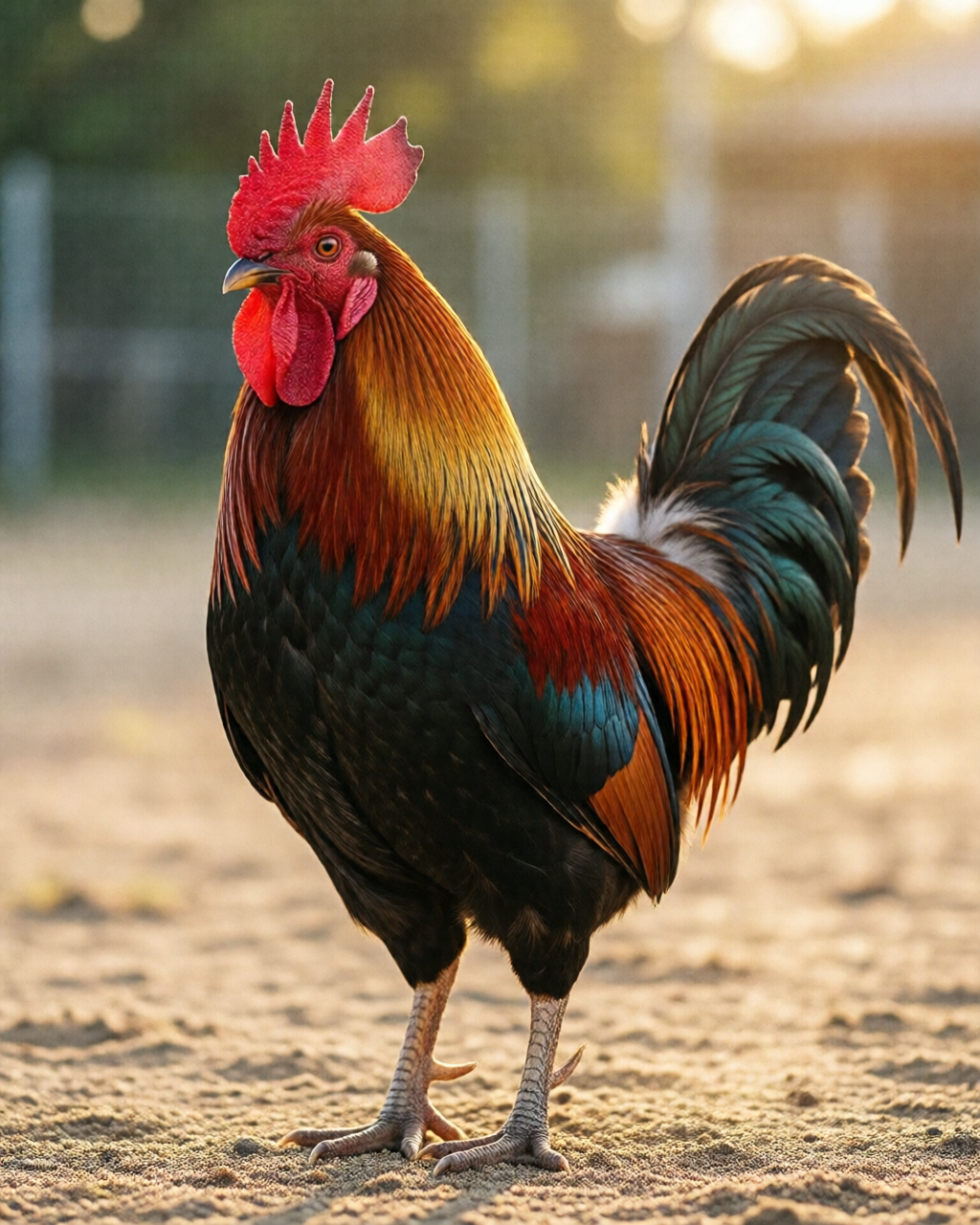 Gamefowl scene — Hướng Dẫn Đá Gà
