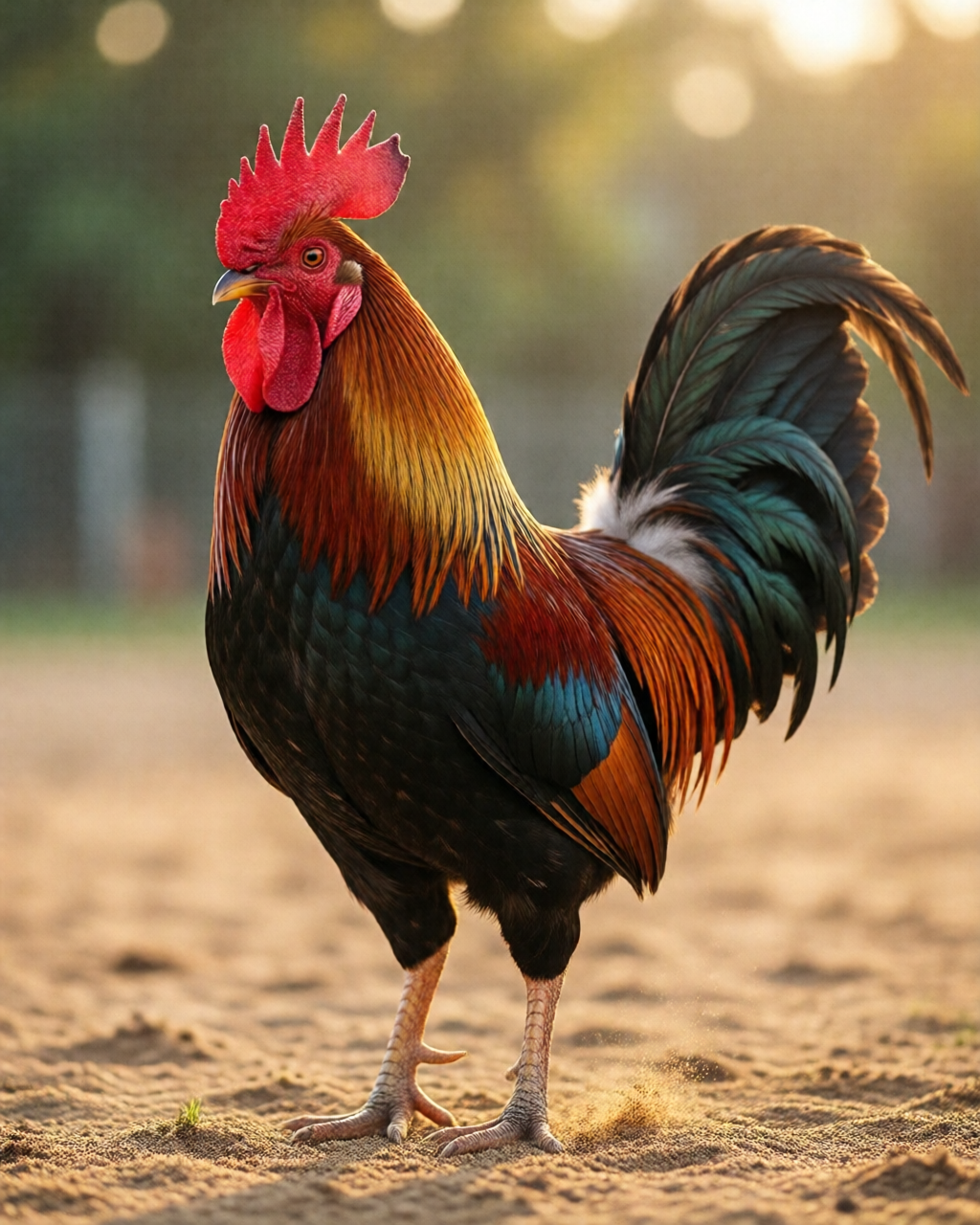 Gamefowl scene — Hướng Dẫn Đá Gà