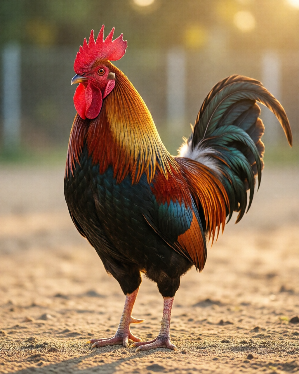 Gamefowl scene — Giống Gà Chọi
