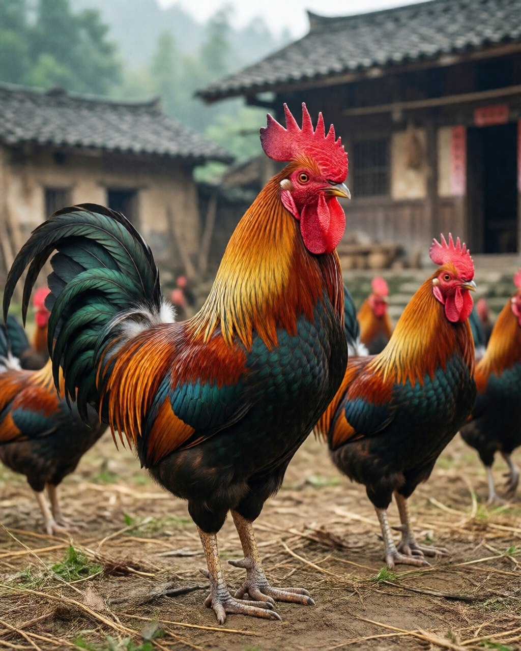Đá Gà Truyền Thống