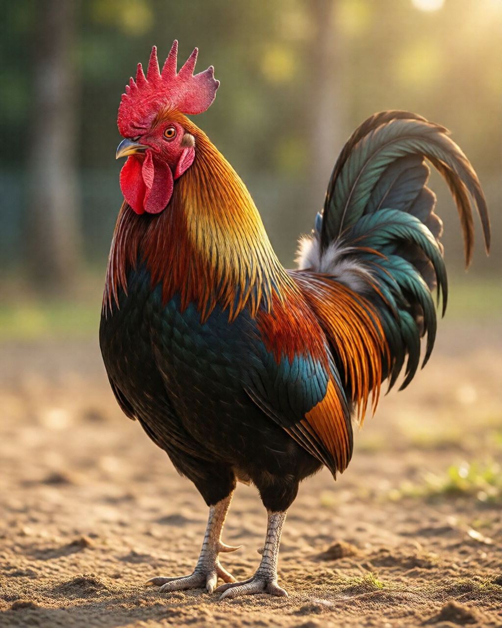 Gamefowl scene — Hướng Dẫn Đá Gà