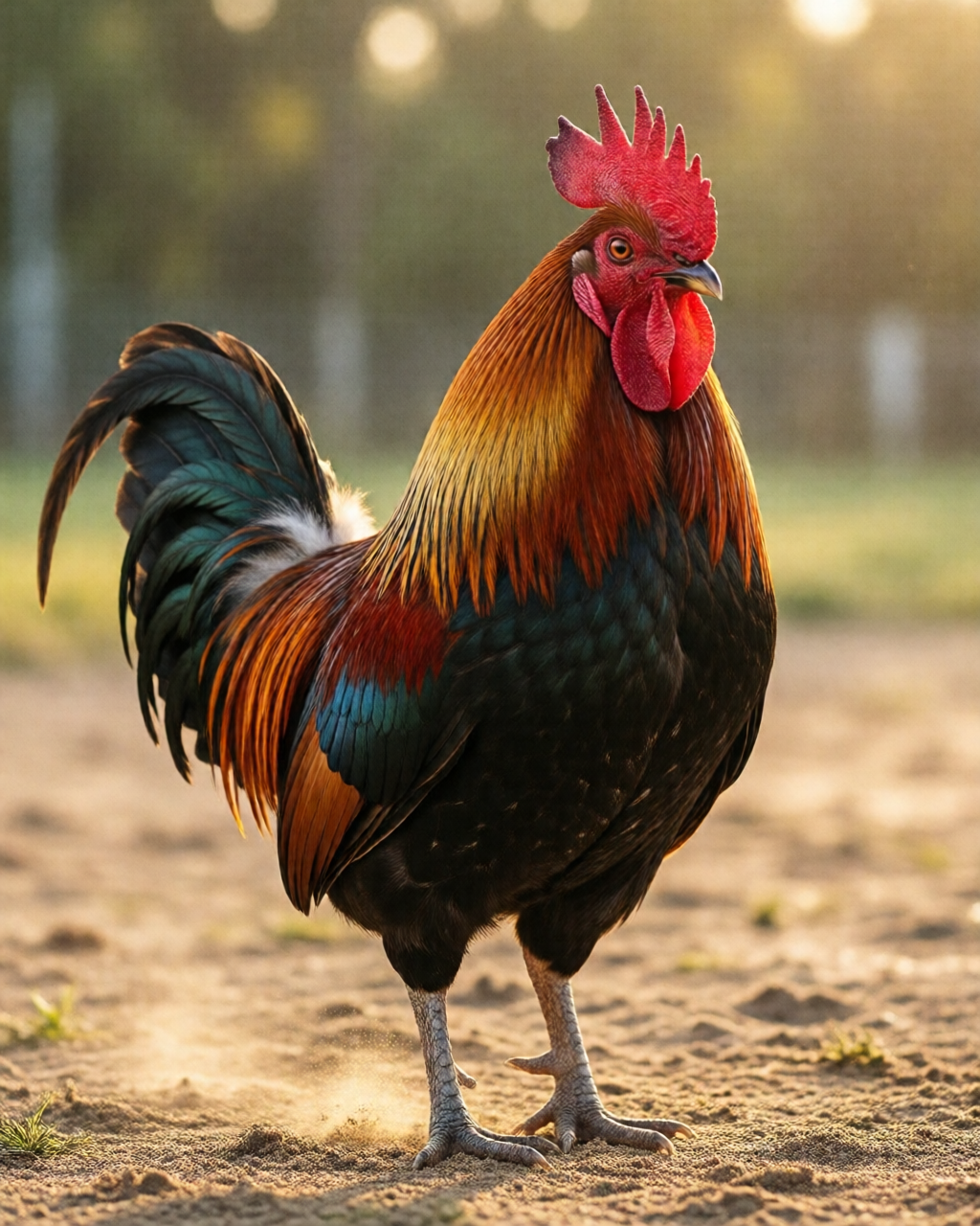 Gamefowl scene — Người Hâm Mộ Đá Gà