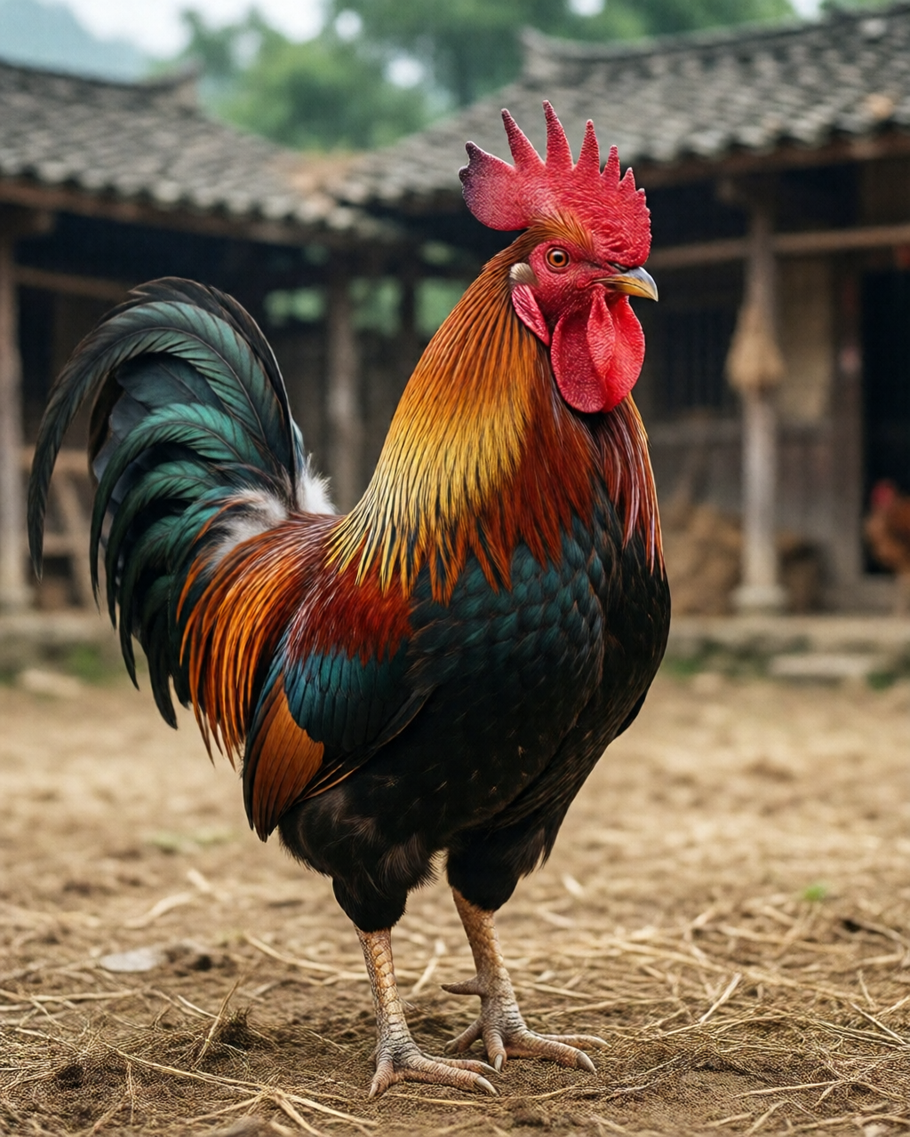 Gamefowl scene — Cộng Đồng Đá Gà
