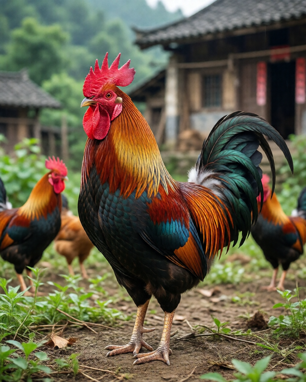 Đá Gà Truyền Thống