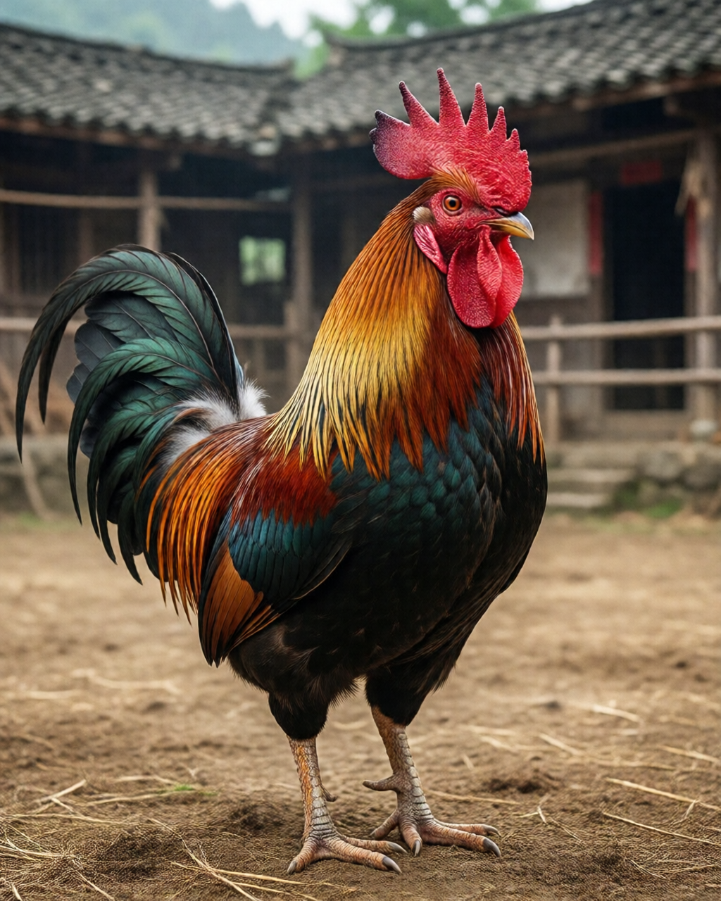 Gamefowl scene — Người Hâm Mộ Đá Gà
