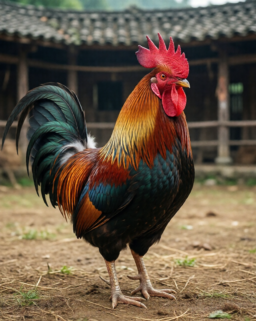 Gamefowl scene — Người Hâm Mộ Đá Gà