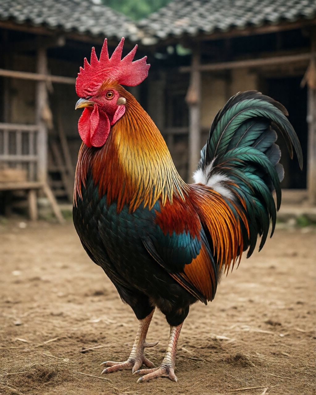 Gamefowl scene — Hướng Dẫn Đá Gà