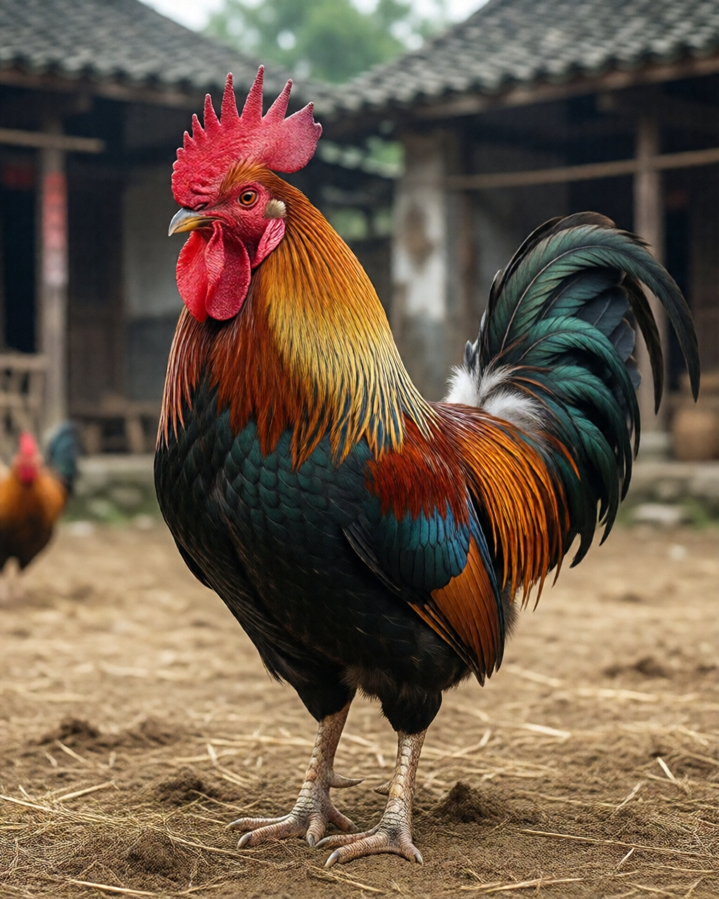 Gamefowl scene — Hướng Dẫn Đá Gà