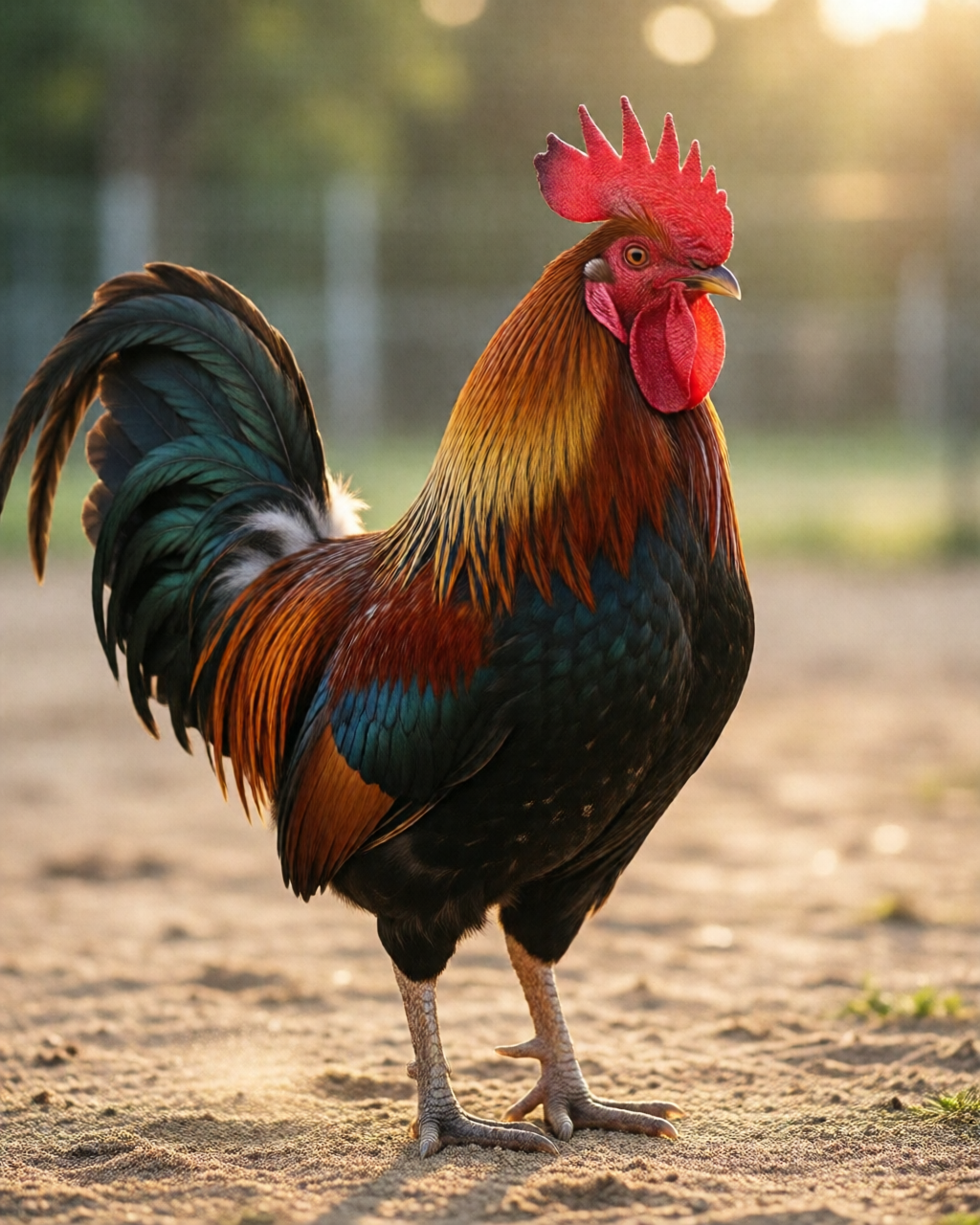 Gamefowl scene — Trường Đá Gà