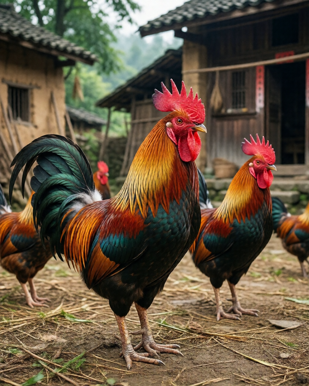 Gamefowl scene — Cộng Đồng Đá Gà
