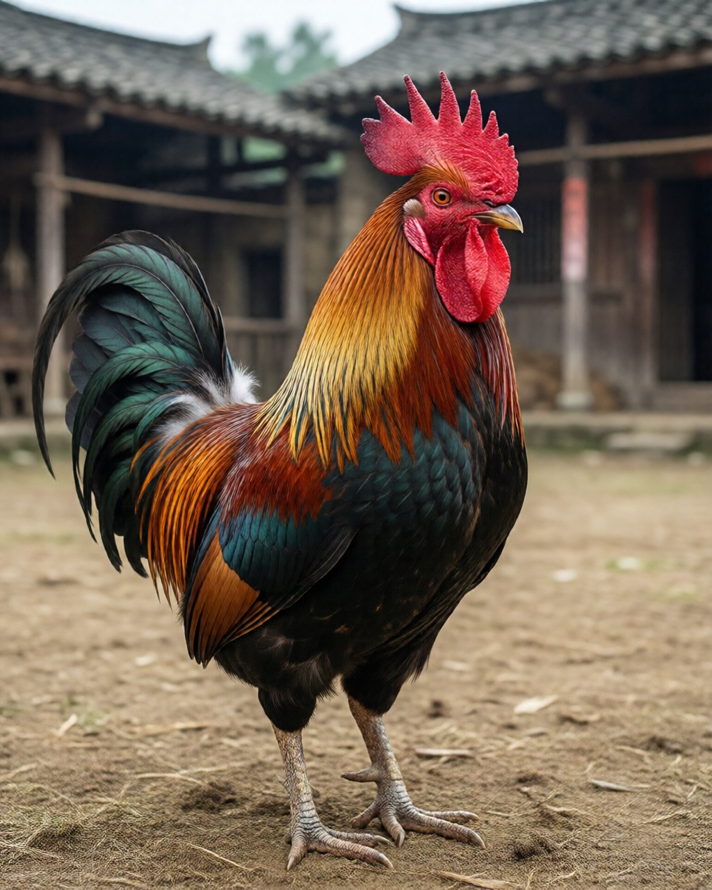 Gamefowl scene — Hướng Dẫn Đá Gà