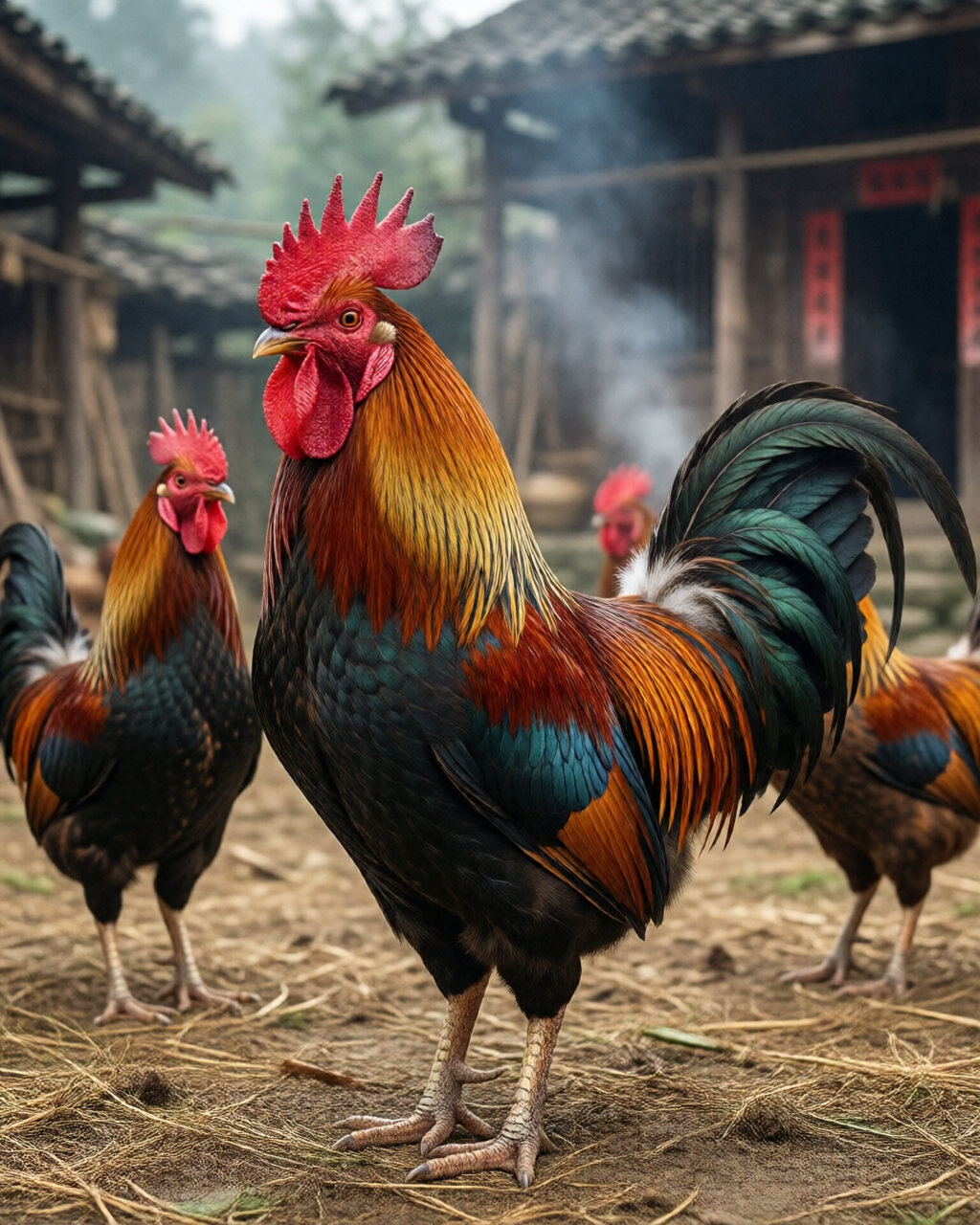 Gamefowl scene — Cộng Đồng Đá Gà