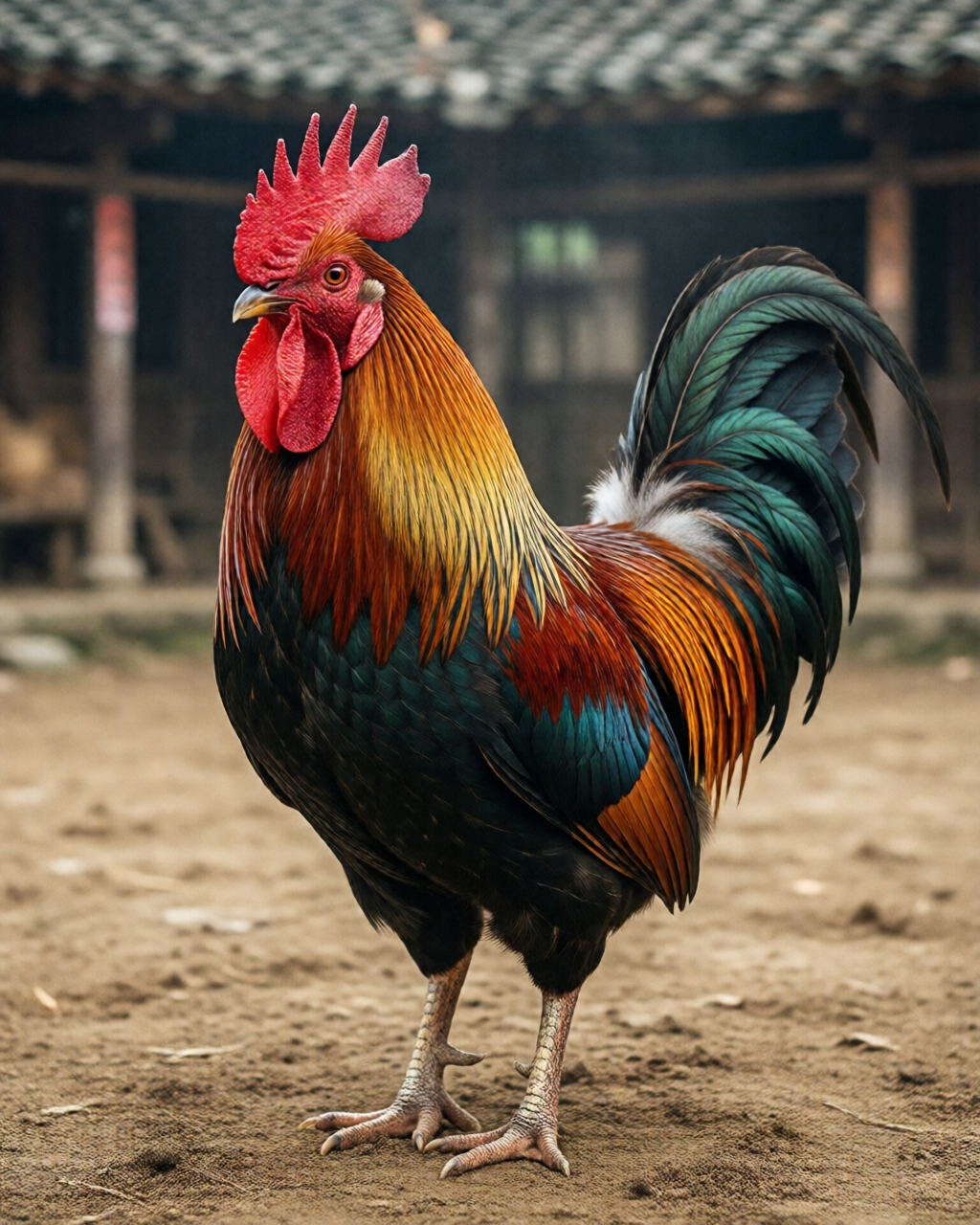 Gamefowl scene — Hướng Dẫn Đá Gà