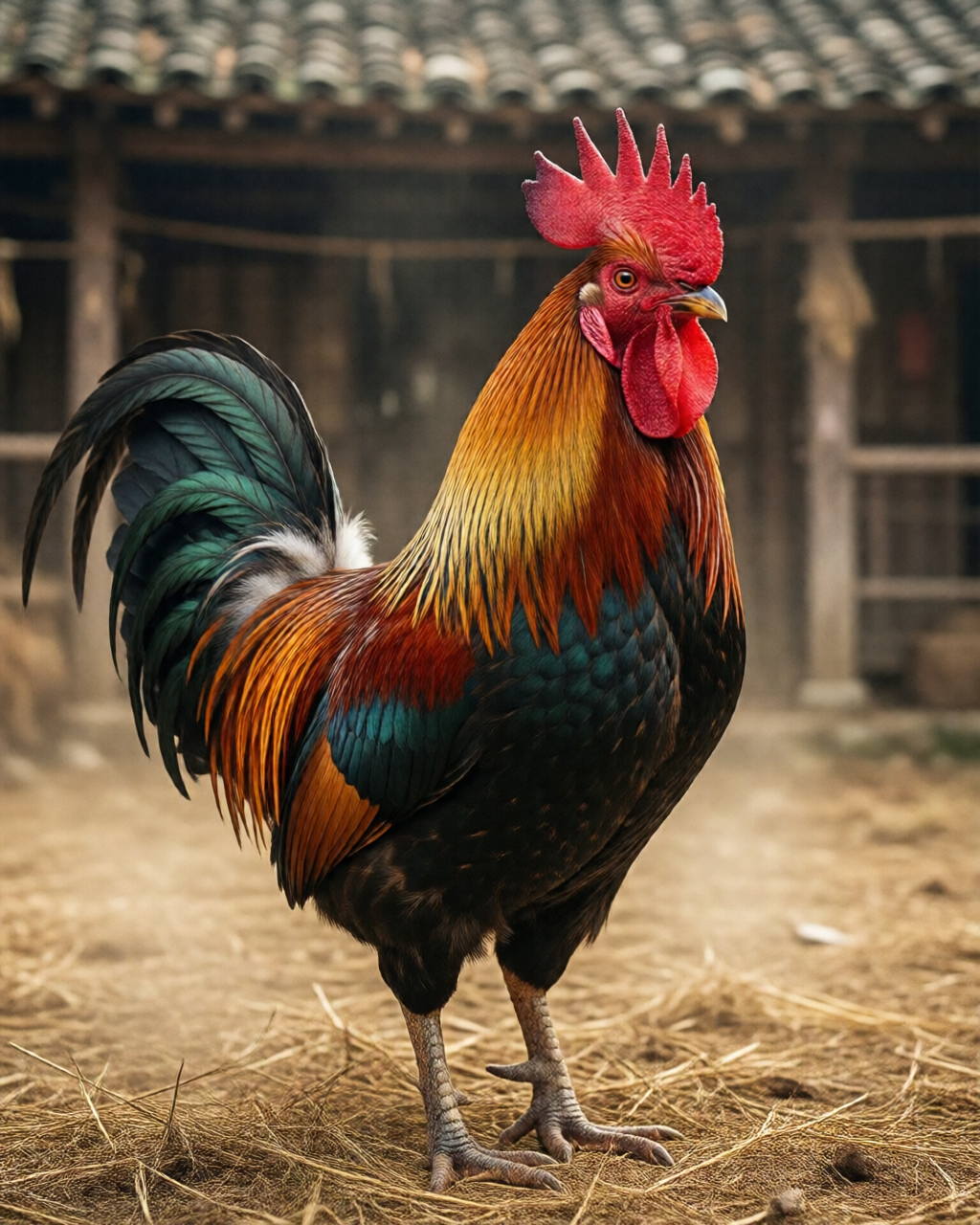 Gamefowl scene — Người Hâm Mộ Đá Gà