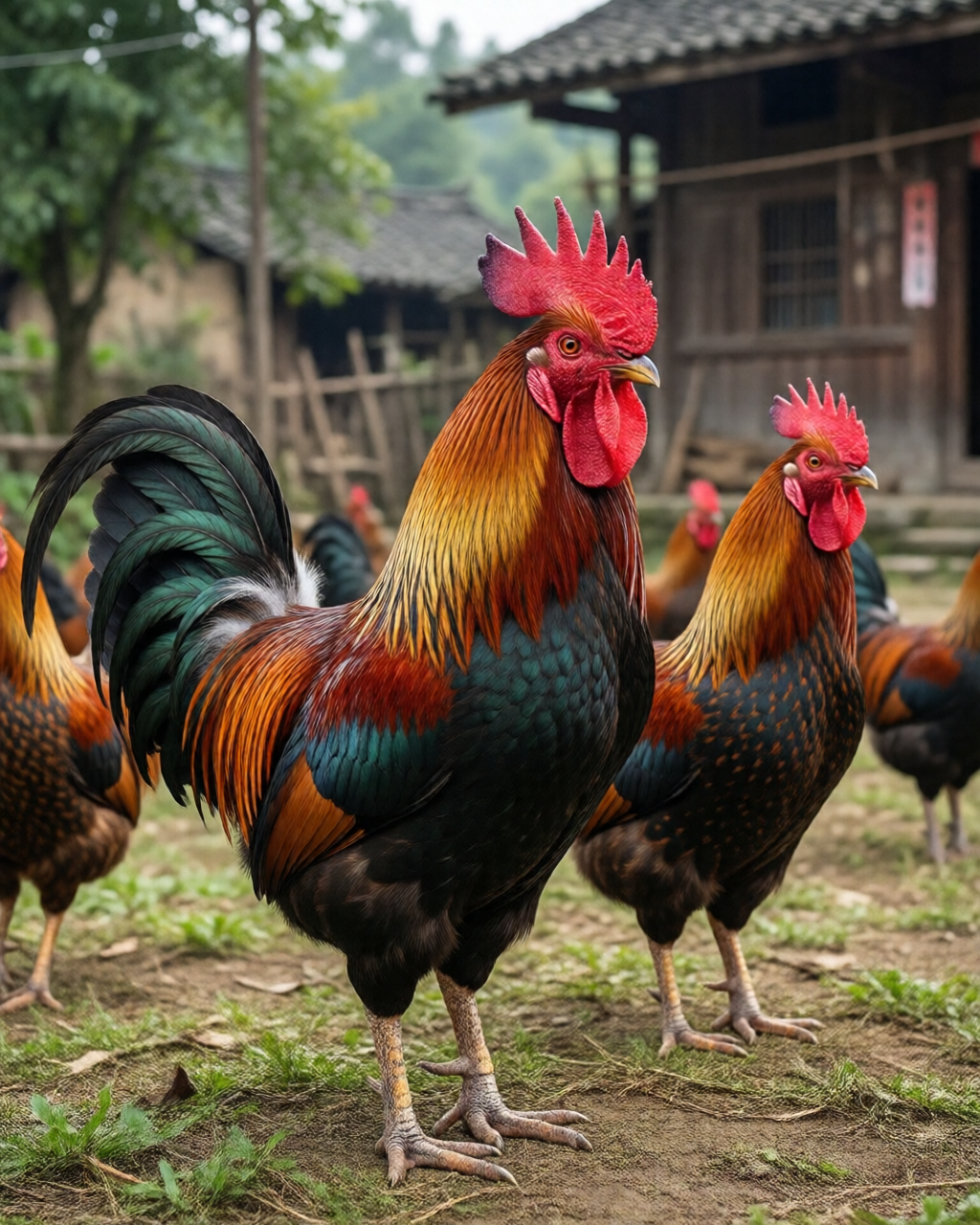Gamefowl scene — Cộng Đồng Đá Gà