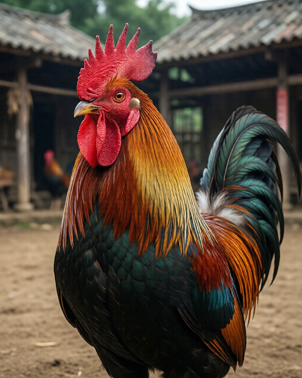 Gamefowl scene — Hướng Dẫn Đá Gà