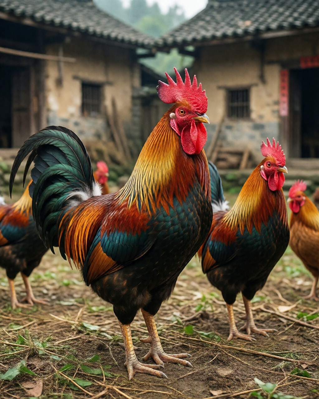 Gamefowl scene — Hướng Dẫn Đá Gà