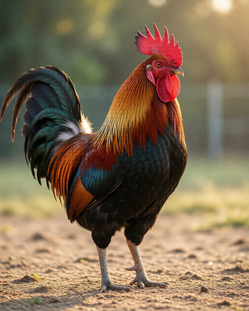 Gamefowl scene — Người Hâm Mộ Đá Gà