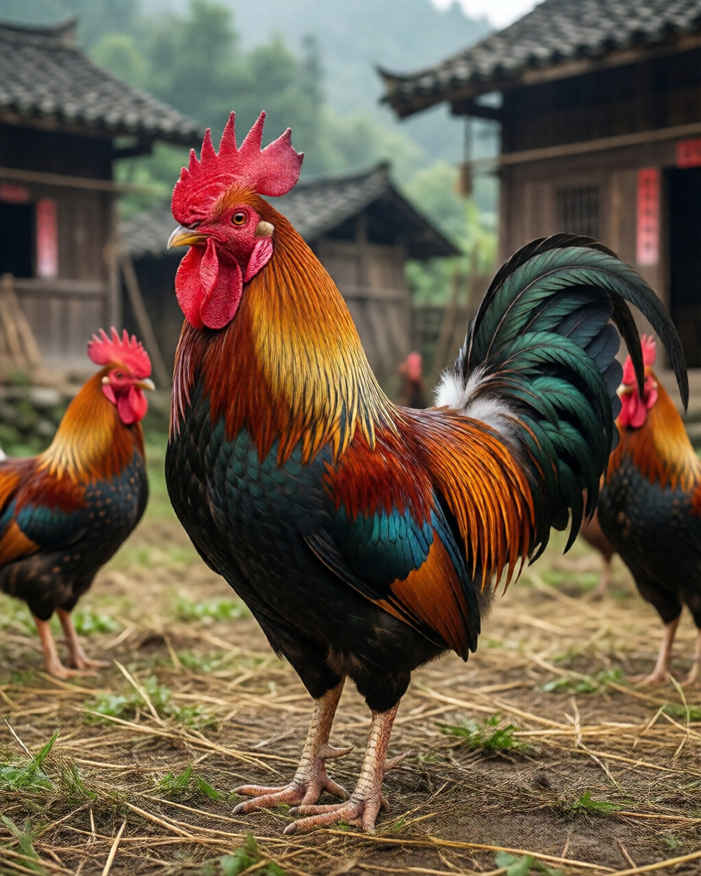 Gamefowl scene — Hướng Dẫn Đá Gà
