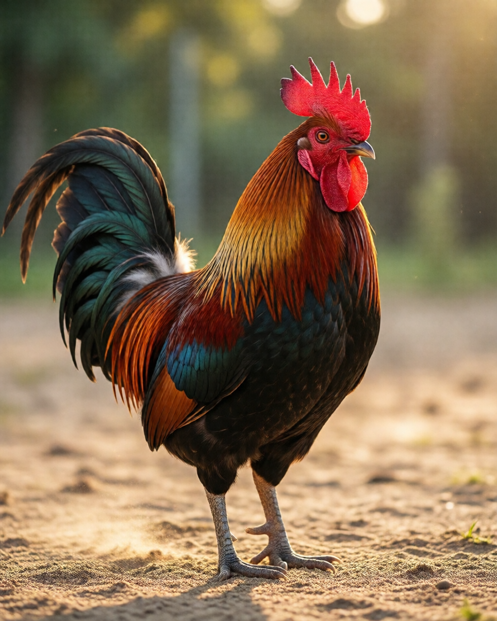 Gamefowl scene — Hướng Dẫn Đá Gà