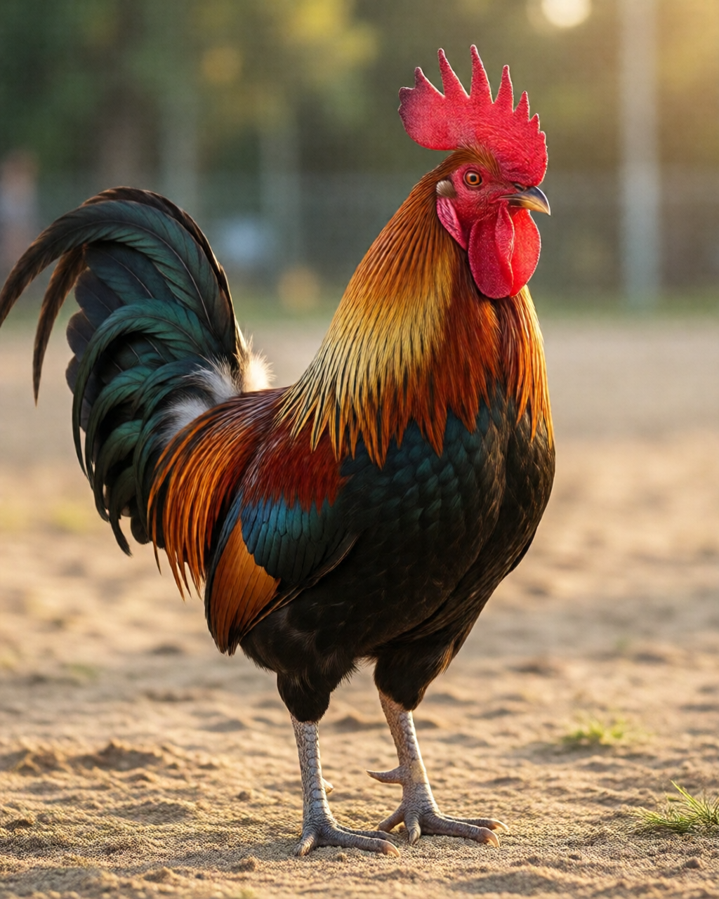 Gamefowl scene — Người Hâm Mộ Đá Gà