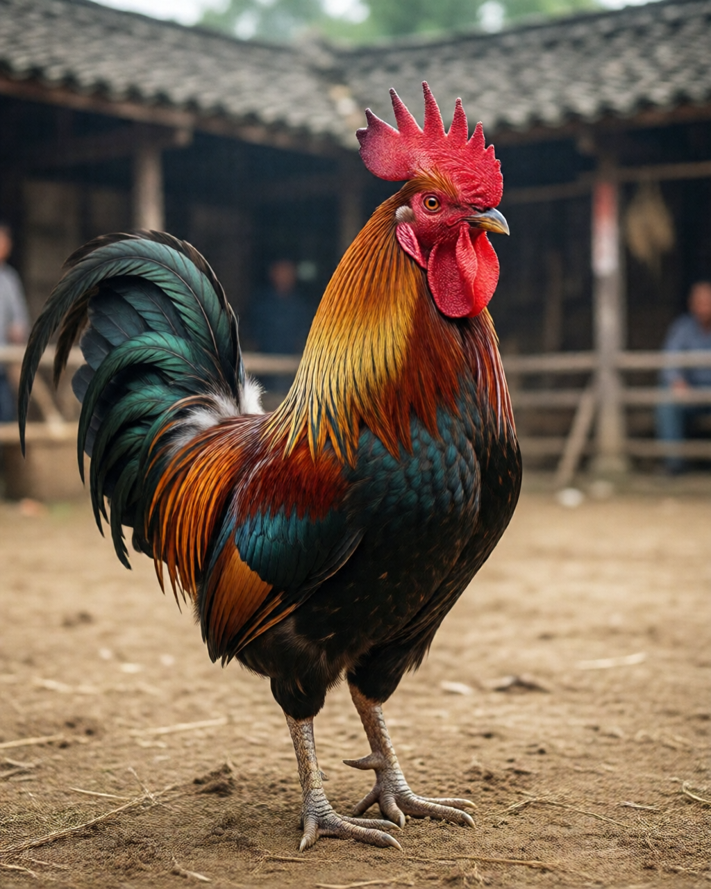Gamefowl scene — Hướng Dẫn Đá Gà
