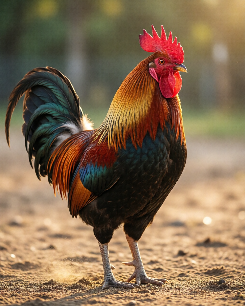 Gamefowl scene — Trường Đá Gà