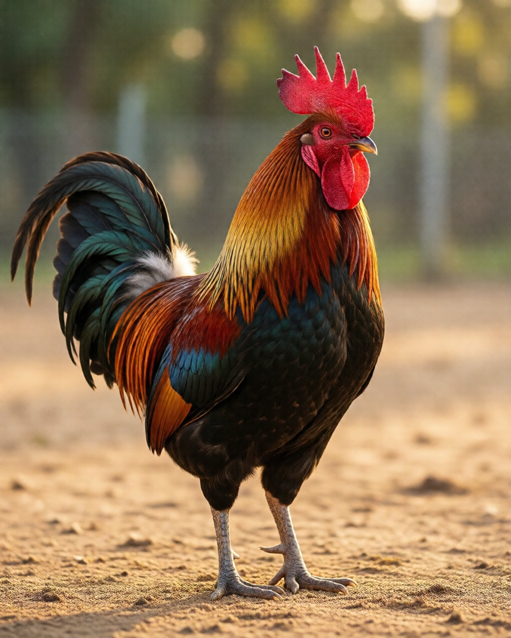 Gamefowl scene — Trường Đá Gà