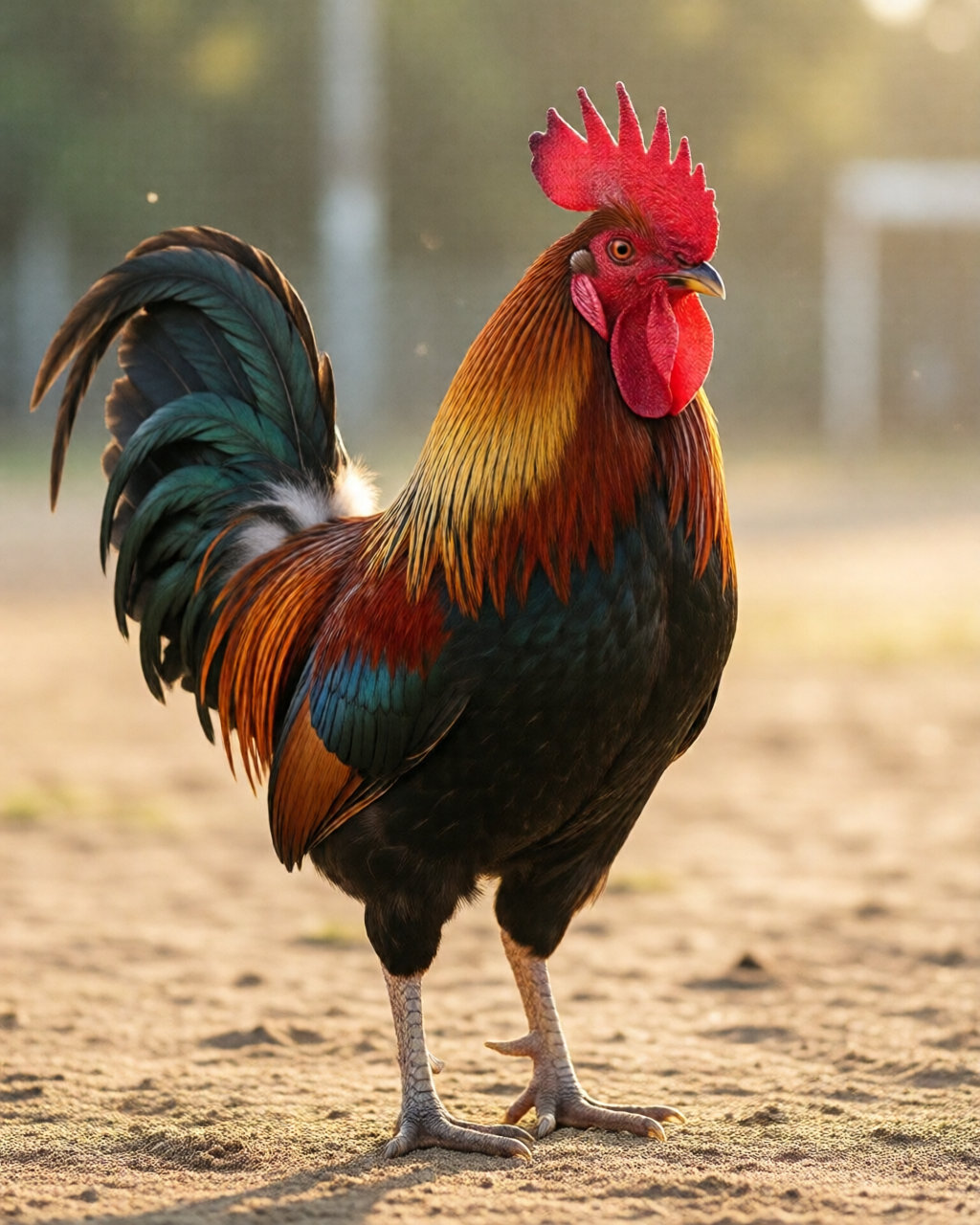 Gamefowl scene — Người Hâm Mộ Đá Gà