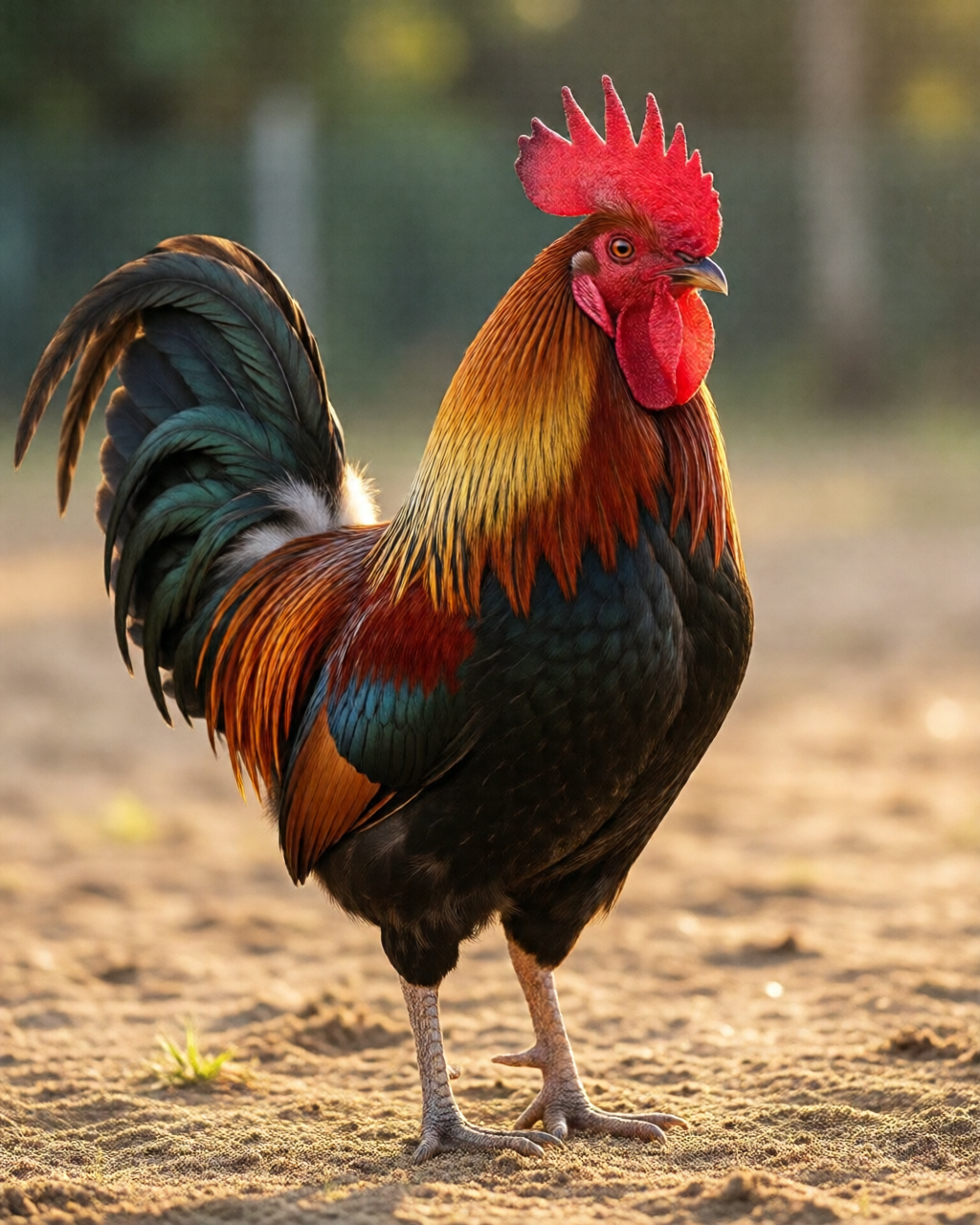 Gamefowl scene — Hướng Dẫn Đá Gà