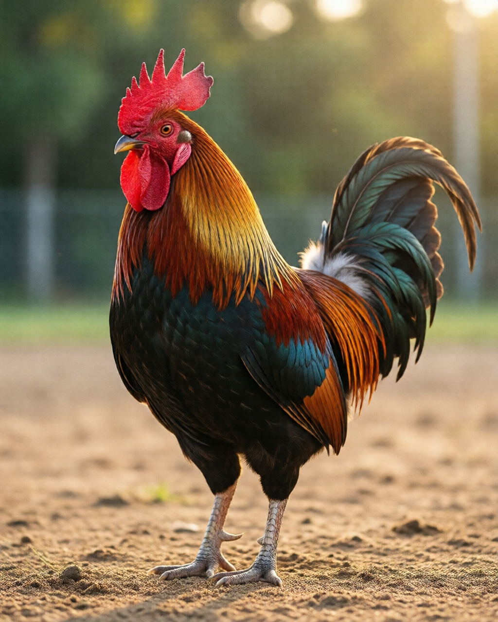 Gamefowl scene — Giống Gà Chọi